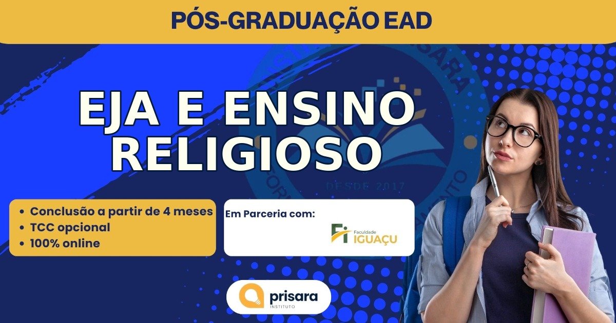 Instituto Prisara - Pós-Graduação de Eja E Ensino Religioso