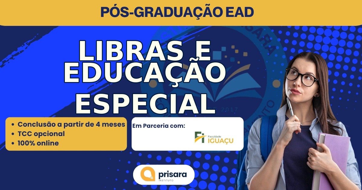 Instituto Prisara - Pós-Graduação de Libras E Educação Especial